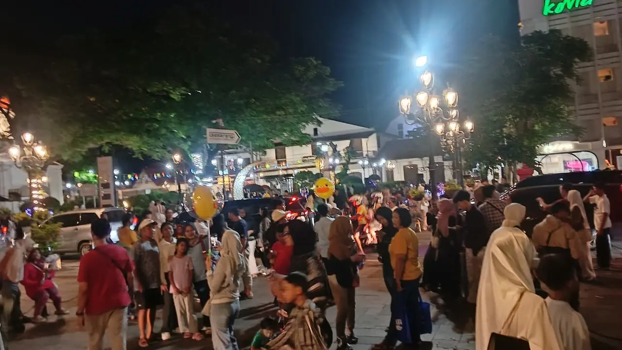Kawasan Kota Lama Semarang. (Liputan6.com/Felek Wahyu)