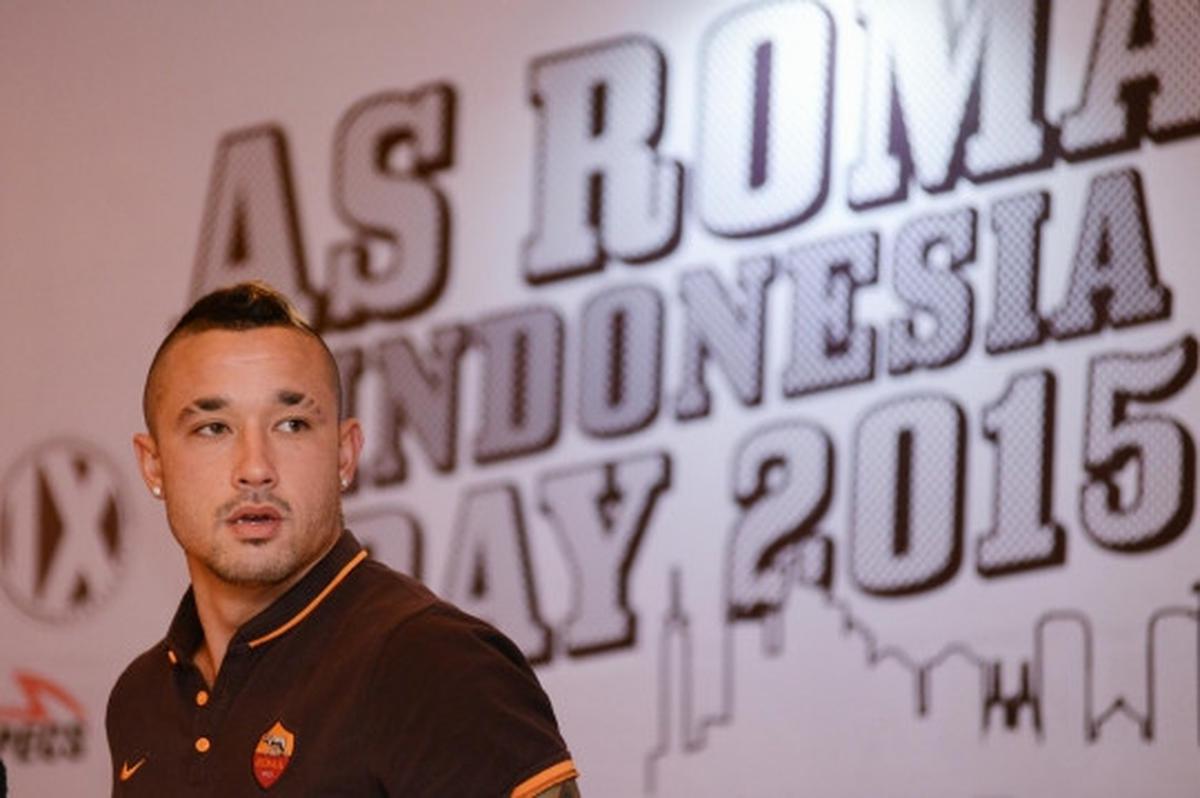 Totti dkk tiba di Jakarta