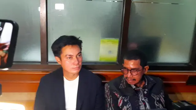Baim Wong di Pengadilan Agama Jakarta Selatan, Rabu (20/11/2024).