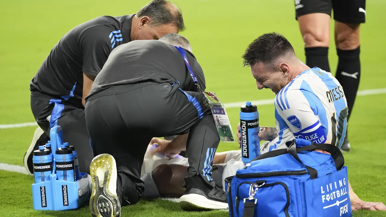 Foto: Atasi Perlawanan Sengit Kolombia hingga Babak Perpanjangan Waktu, Argentina Juara Copa America 2024 via Gol Tunggal Lautaro Martinez
