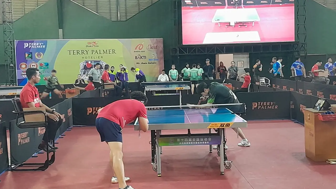 Morning Whistle Memimpin di Seri Pertama Liga Tenis Meja Indonesia