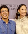 Nadine Chandrawinata dan Dimas Anggara. (Bambang E Ros/© Fimela.com)