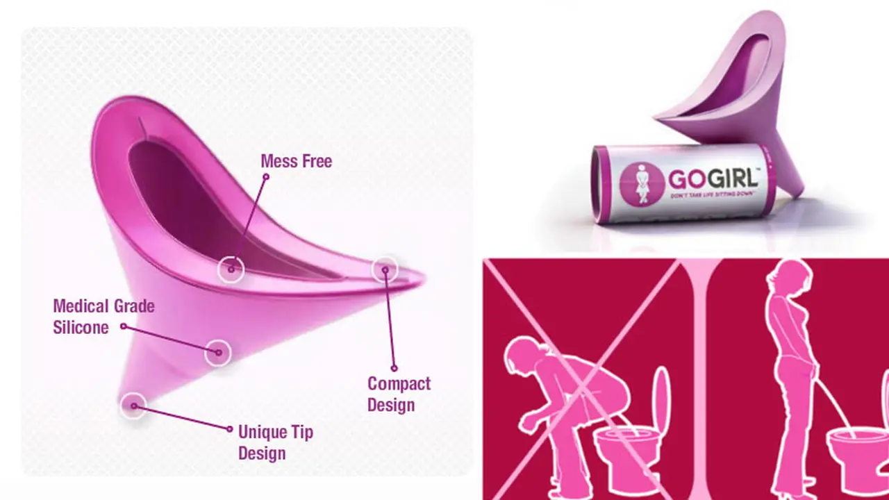 GoGirl, Perempuan Bisa Pipis Berdiri Saat Susah Toilet