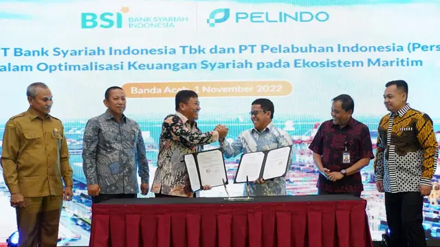 Kolaborasi BSI dan Pelindo Percepat Pertumbuhan Ekosistem Keuangan Syariah