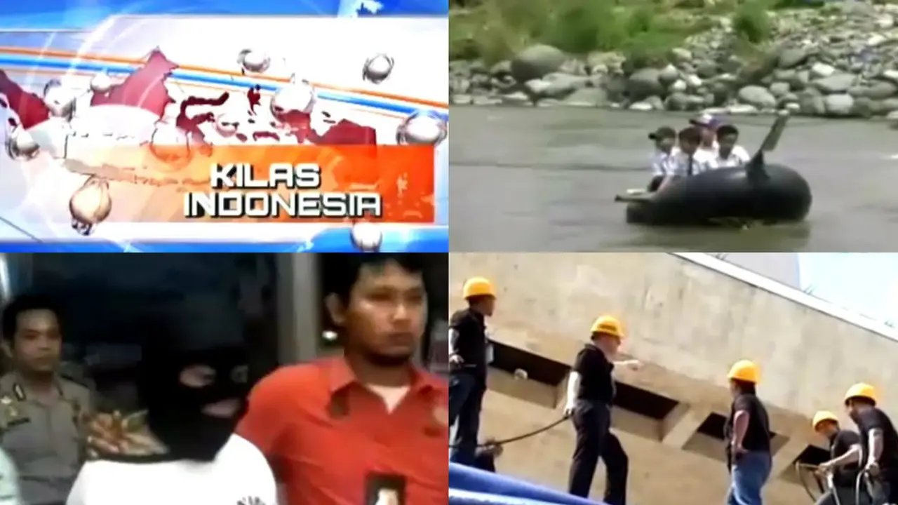 Siswa Terobos Sungai Demi UN - Monas Dibersihkan Orang Jerman