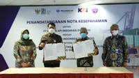 Kolaborasi Pelindo III dan KAI, Optimalkan Aset dan Inovasi Proses Bisnis