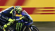 Valentino Rossi saat di MotoGP Belanda. (AP Photo/Peter Dejong)