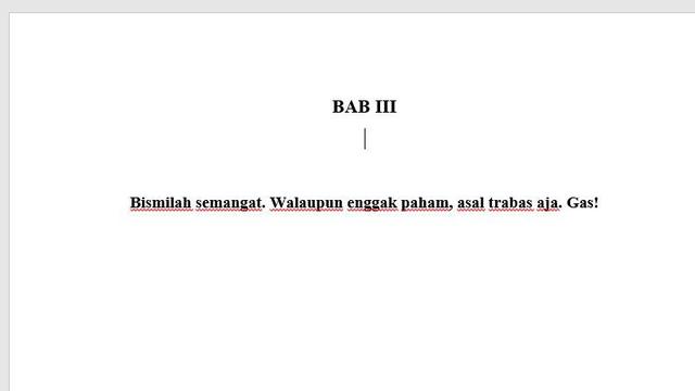 6 Tulisan di Bab 3 Skripsi Ini Bikin Tepuk Jidat, Kehabisan Ide