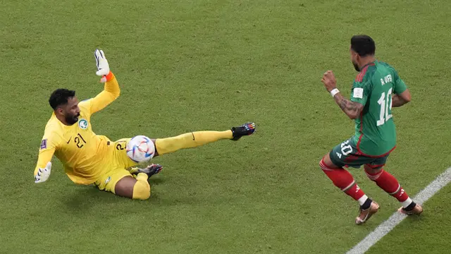 Timnas Arab Saudi vs Timnas Meksiko Grup C Piala Dunia 2022