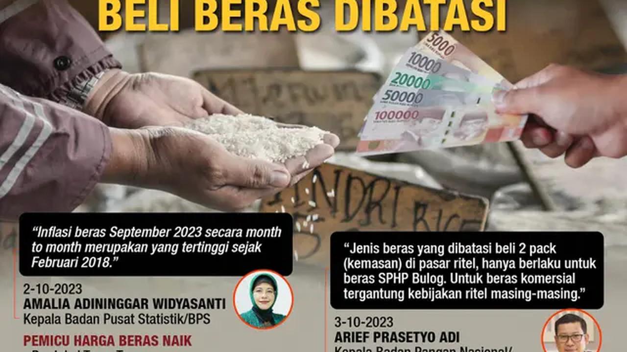 Infografis Harga Beras Naik hingga Beli Beras Dibatasi (Liputan6.com/Abdillah)