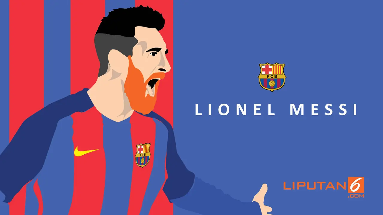 infografis Magis Lionel Messi banner