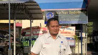 General Manager AirNav Indonesia cabang Bandara Internasional Sam Ratulangi, Danan Suseno. Liputan6.com/Ratu Annisaa