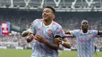 Jesse Lingard mencetak gol kemenangan MU atas West Ham di Liga Inggris (AFP)