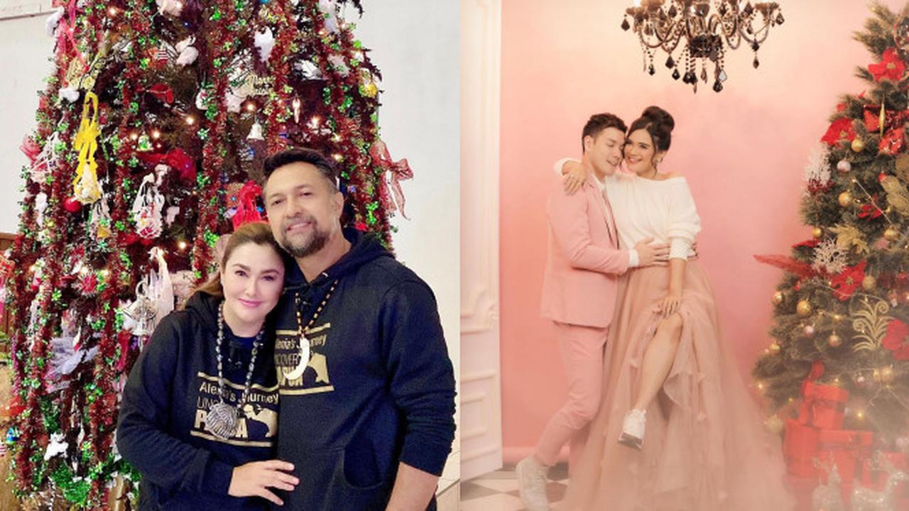 Momen Perayaan Natal 7 Pasangan Seleb Beda Agama Tahun 2020