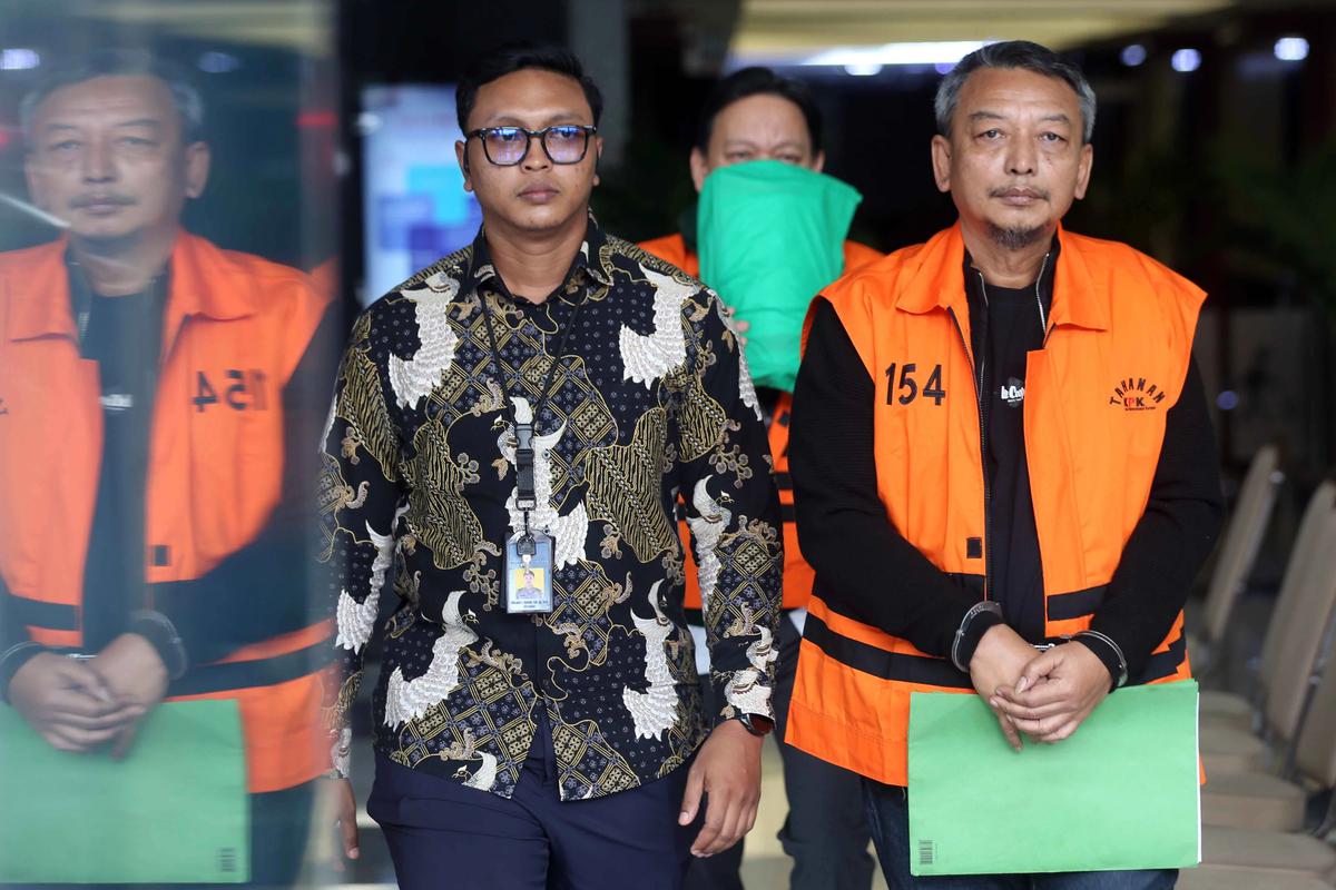 FOTO: Mantan Ketua PN Depok Kembali Diperiksa KPK Terkait Kasus Suap