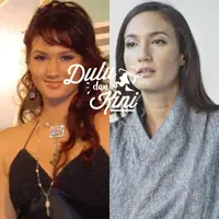 Dulu dan kini penampilan Nadine Chandrawinata. (Istimewa, Instagram/nadinechandrawinata)