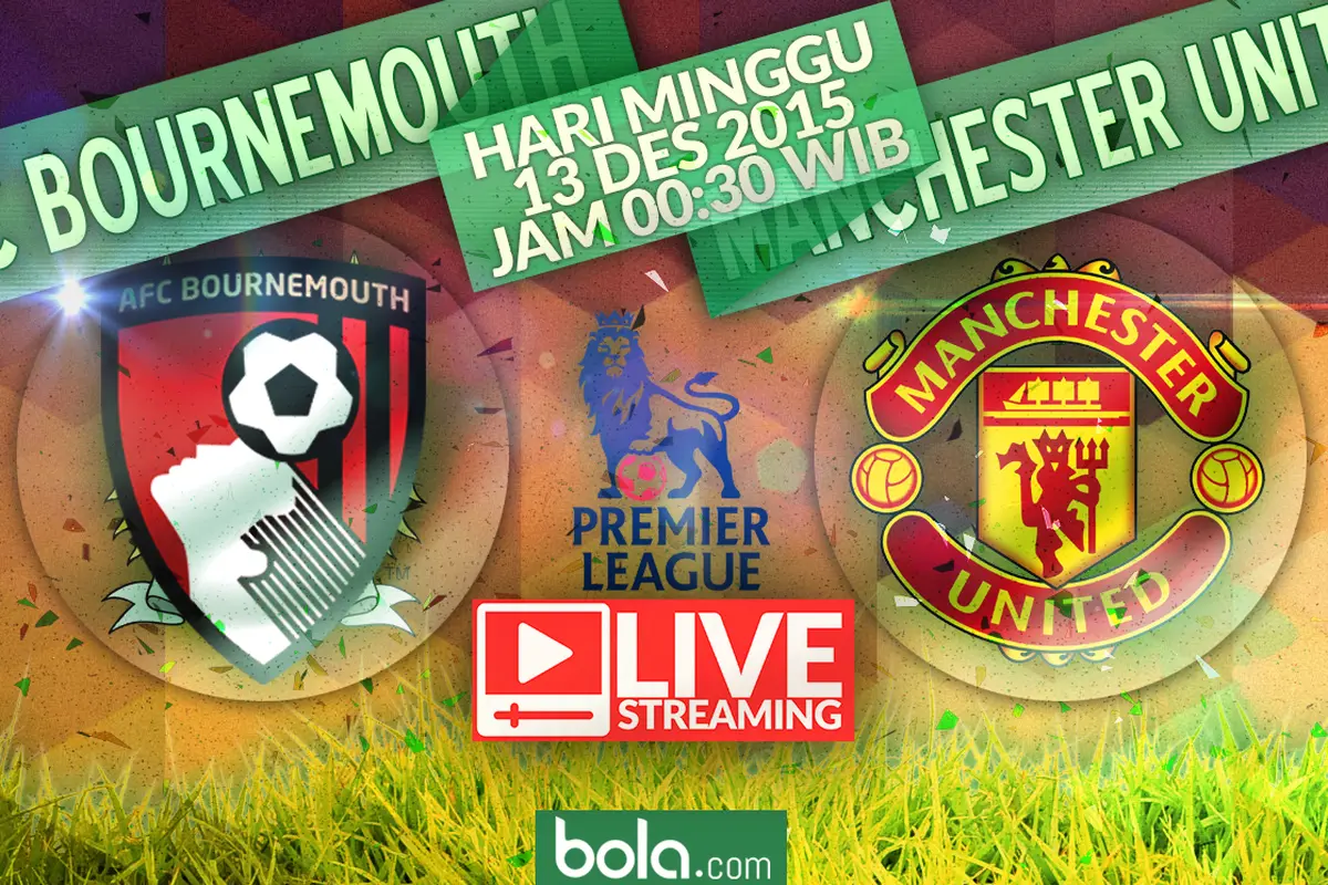 AFC Bournemouth vs Manchester United (Bola.com/Samsul Hadi)