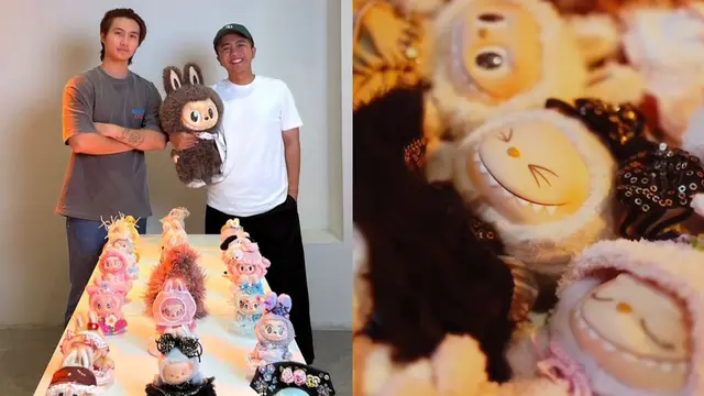Boneka Labubu dipakaikan busana rancangan desainer ternama Indonesia. (Dok: IG @depepedia https://www.instagram.com/depepedia/)