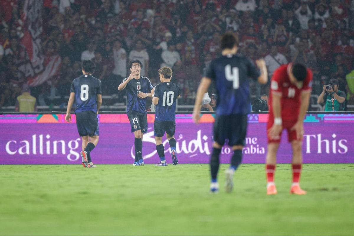 Timnas Indonesia vs Jepang