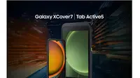 Galaxy XCover7 dan Galaxy Tab Active5 (Foto: Samsung)