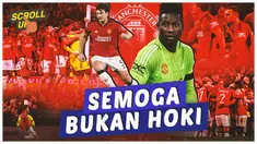 Berita video, scroll up kali ini membahas Harry Maguire dan Andre Onana yang saling melepar pujian usai kemenangan MU di Liga Champions.
