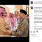 Gambar Tangkapan Layar Foto Anies Baswedan Bersama Putra Mahkota Kerajaan Arab Saudi,&nbsp;Pangeran Muhammad bin Salman bin Abdulaziz bin Abdulrahman al-Saud (Pangeran MBS). (Sumber: Instagram&nbsp;@aniesbaswedan)