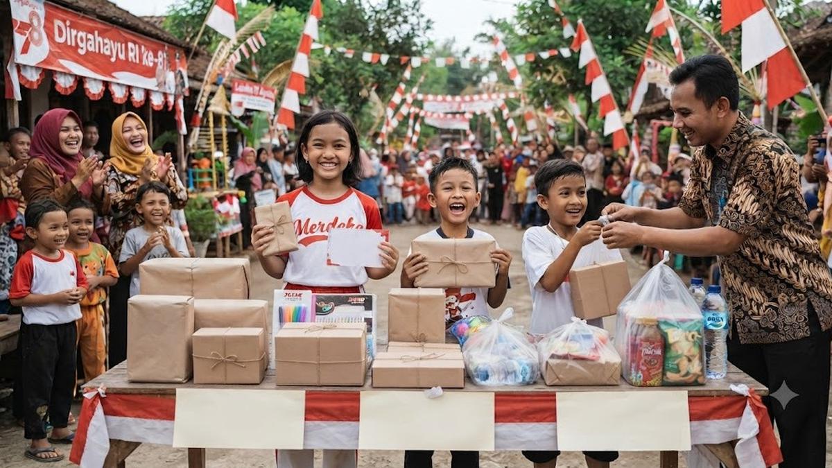 20 Hadiah Lomba 17 Agustus di Bawah Rp100 Ribu, Murah tapi Tetap Bermanfaat