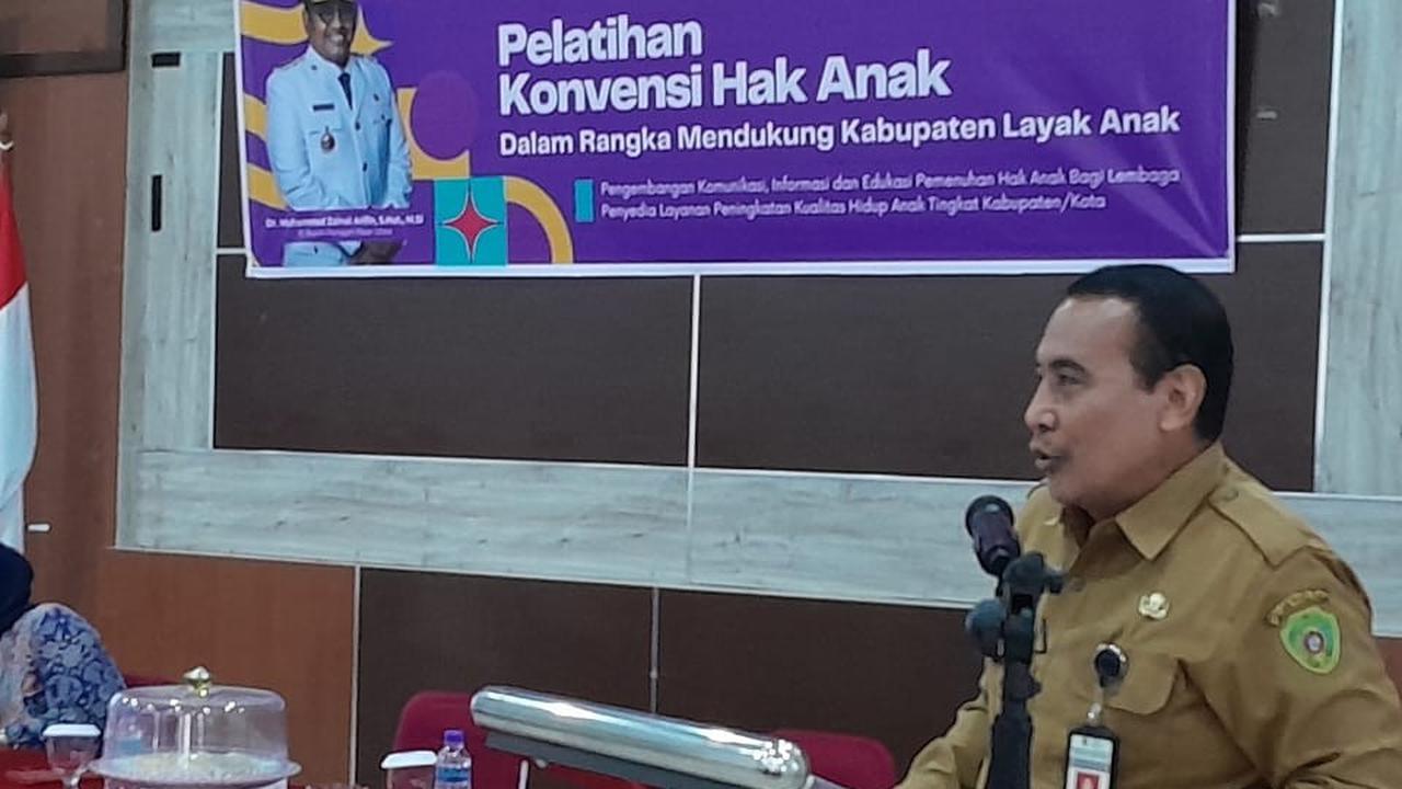 DP3AP2KB Penajam Paser Utara Gelar Pelatihan Konvensi Hak Anak