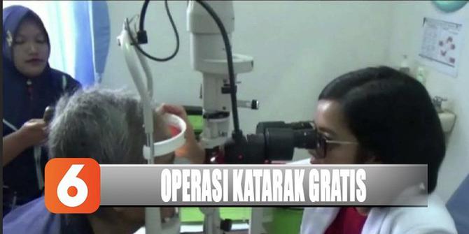 Operasi Katarak Gratis Digelar YPP SCTV-Indosiar Bagi Warga Pekanbaru