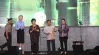 Menko PMK Puan Maharani bersama Wapres Jusuf Kalla. (Liputan6.com/Taufiqurrohman)