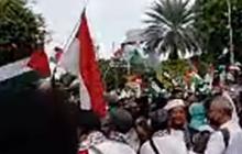 Ada Aksi Bela Palestina, Lalu Lintas Menuju Kedubes AS Dialihkan