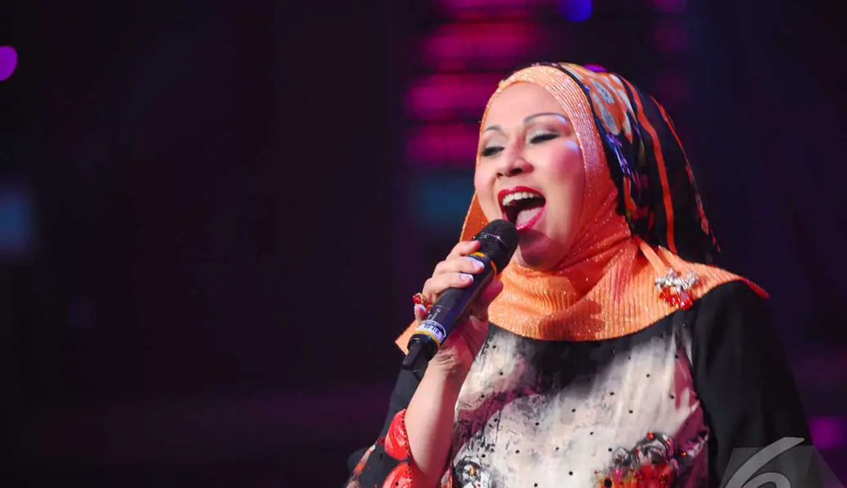 Menurut Camelia Malik, ajang pencarian bakat D'Academy ini telah menghadirkan pahlawan-pahlawan baru bagi industri musik dangdut yang telah lama mati suri (Liputan6.com/Miftahul Hayat).