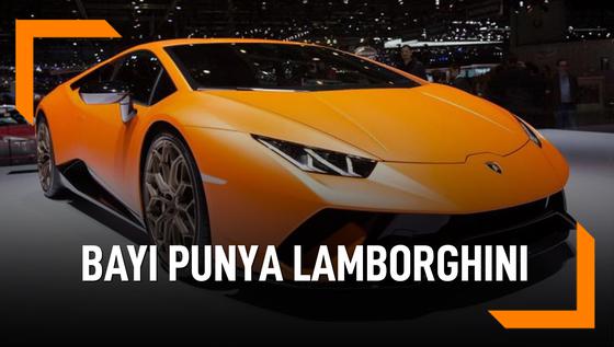VIDEO: Masih 1 Tahun, Putri Kylie Jenner Punya Lamborghini