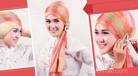 Tutorial Jilbab Cantik Untuk Acara Resmi Beauty Fimela Com