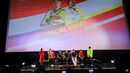 Acara tersebut berlangsung di Studio 3 Cinepolis, Senayan Park, Jakarta, Selasa (30/09/2025). (Bola.com/Bagaskara Lazuardi)