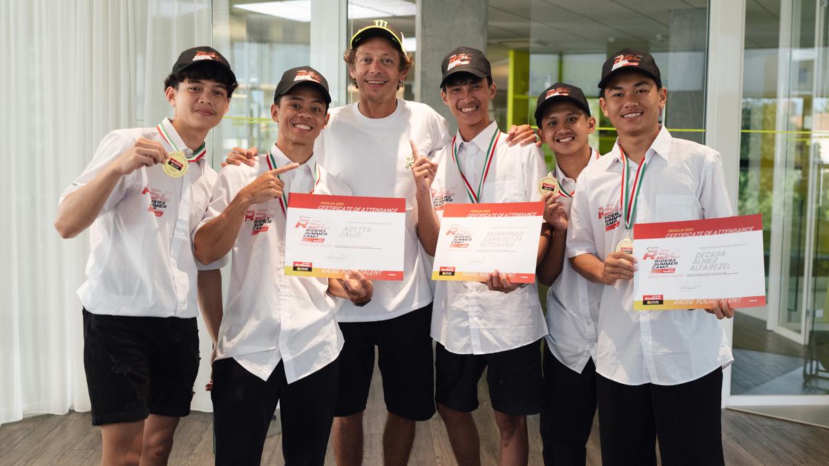 5 Pembalap Muda Indonesia Gali Ilmu di Rumah Valentino Rossi