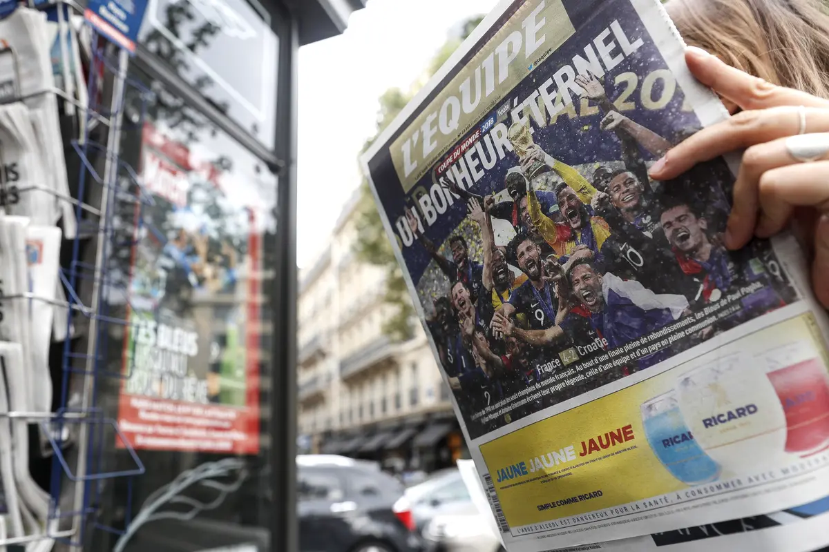 Prancis, Piala Dunia 2018