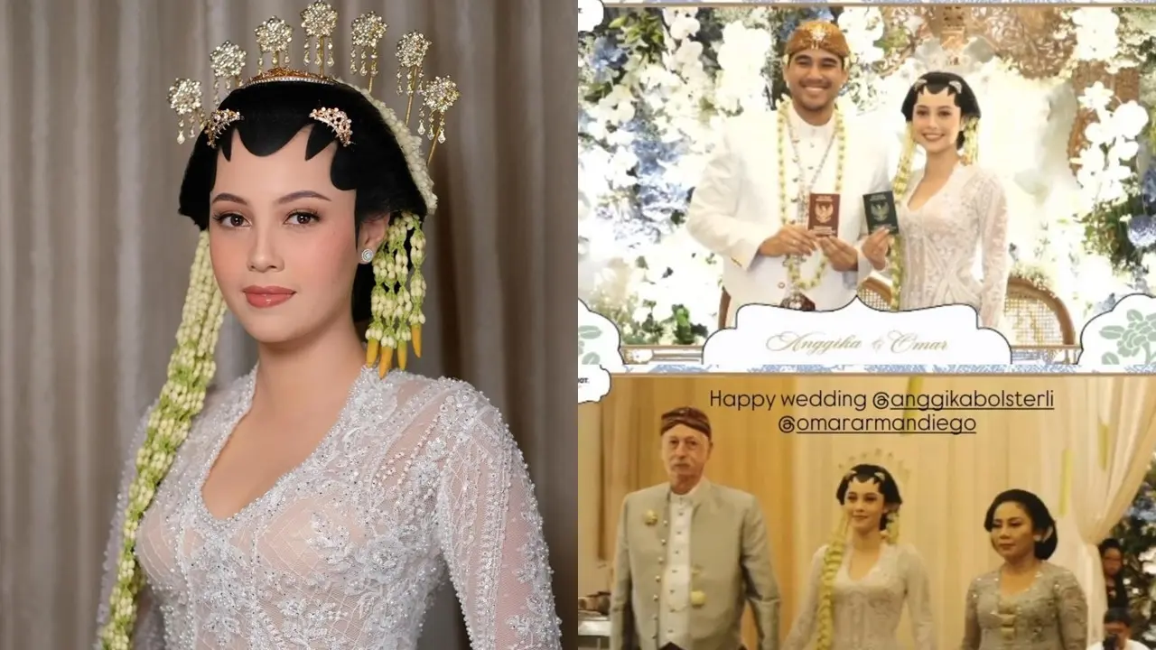 Anggika Bolsterli dan Omar Menikah