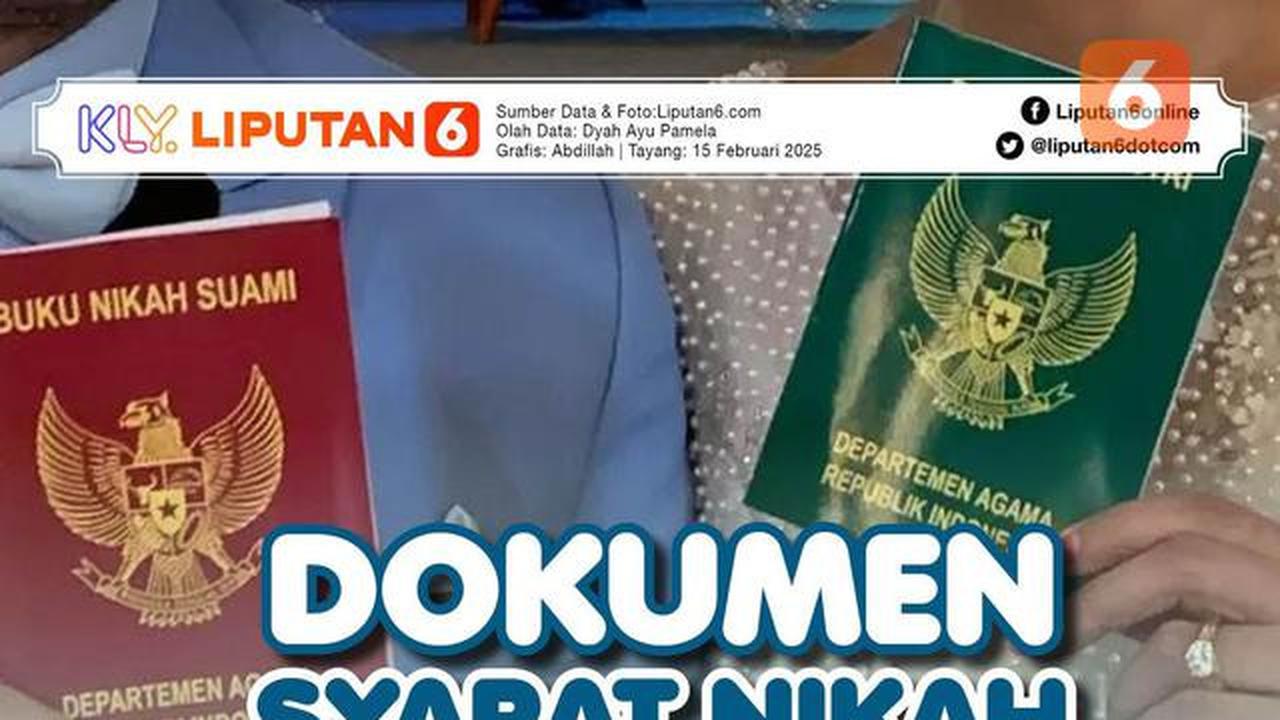 Infografis syarat nikah. (Dok: Liputan6.com/dillah)