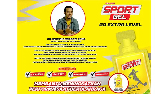 Sport Medicine Specialist dr. Andhika Raspati, SpKO