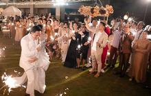 Intip Resepsi Pernikahan Mahalini dan Rizky Febian di Bali, Nia Ramadhani jadi Bridesmaid Cantik Banget
