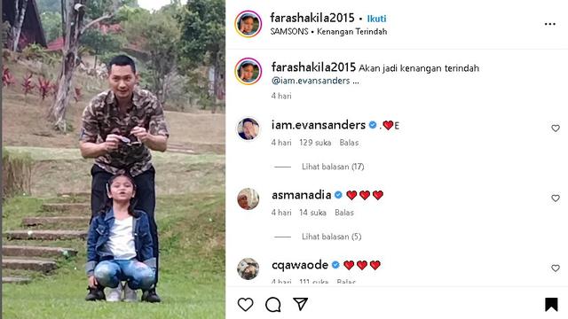 Evan Sanders dikabarkan pamit dari Ikatan Cinta, Fara Shakila sebut akan jadi kenangan terindah (Foto: Instagram iam.evansanders)
