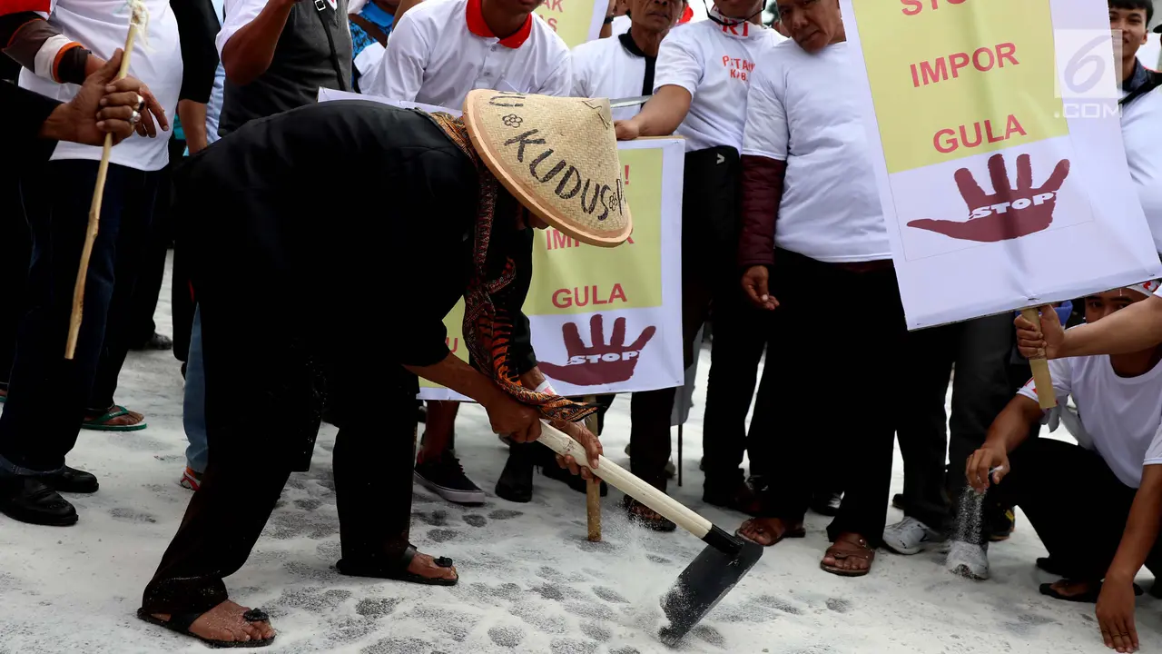 Ribuan Petani Tebu Demo di Istana