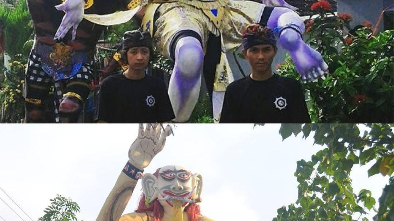 Mengunjungi Desa Balun Lamongan, Warga dengan 3 Agama Berbeda Hidup Rukun dan Kompak Meriahkan Pawai Ogoh-ogoh