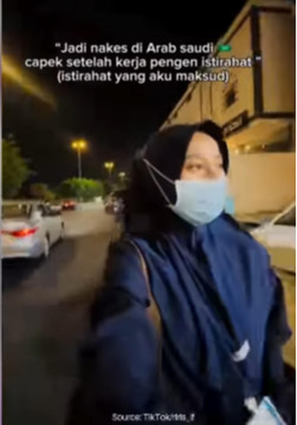 Wanita Asal Indonesia jadi Nakes di Arab Saudi,