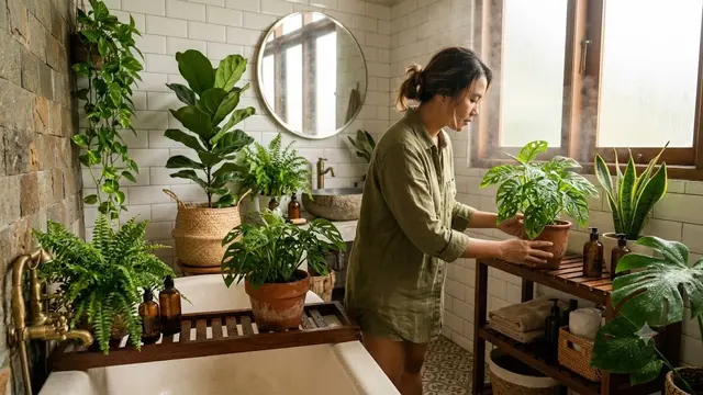 Kesalahan Menaruh Tanaman Indoor di Dalam Rumah/AI Generated