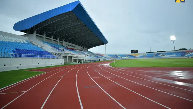 Progress Renovasi Stadion Kanjuruhan telah mencapai 99,5%.