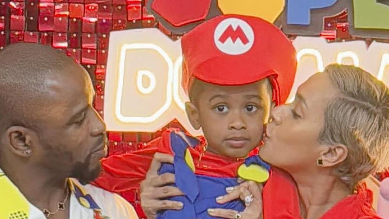 Bertema 'Super Mario', Intip Potret Lucu Saint Dominic Putra Kimmy Jayanti di Momen Ultah ke-3