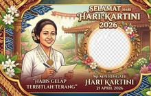 Link Twibbon Hari Kartini 2026 dengan Template Cantik Siap Digunakan