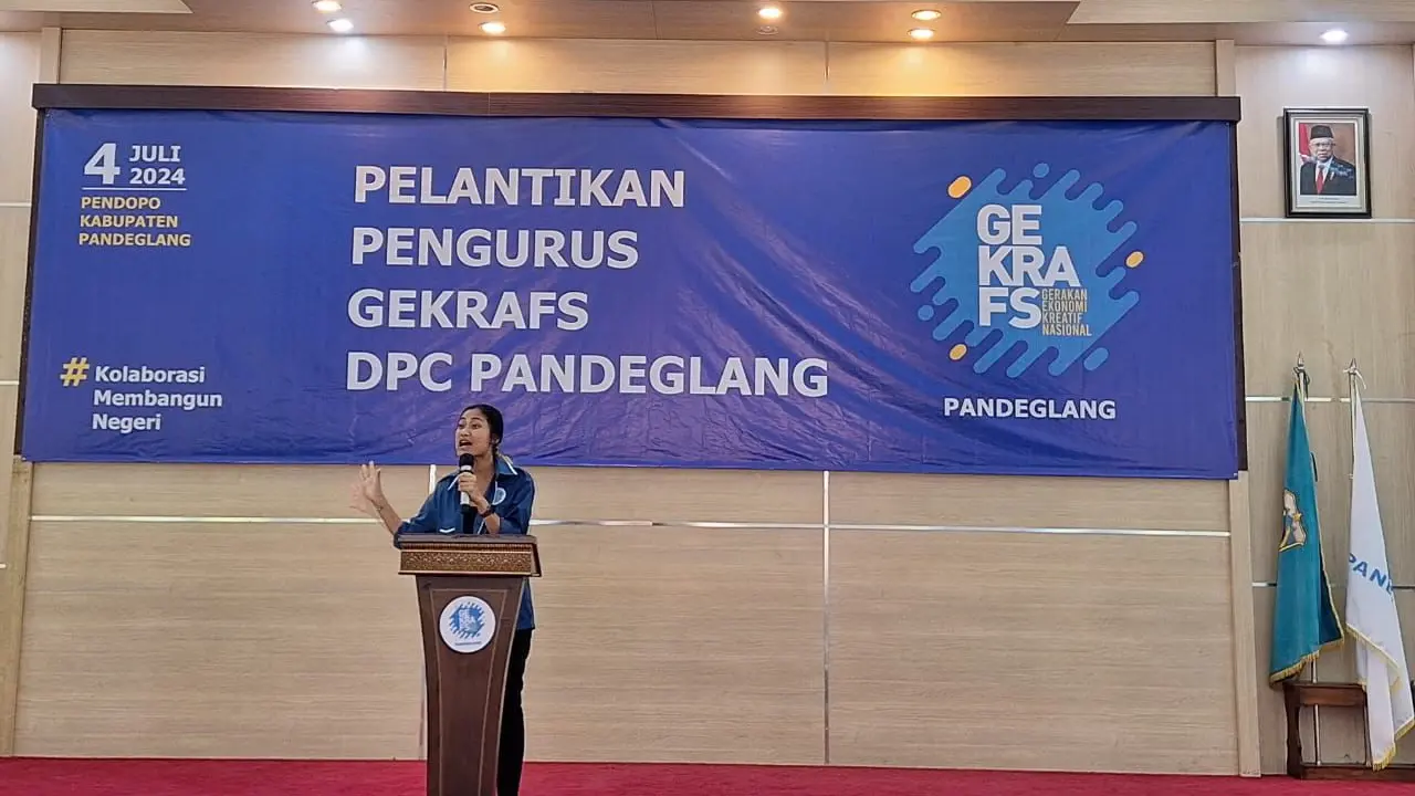 Migi Rihasalay dilantik sebagai Ketua Divisi Akses Bantuan Ekonomi.